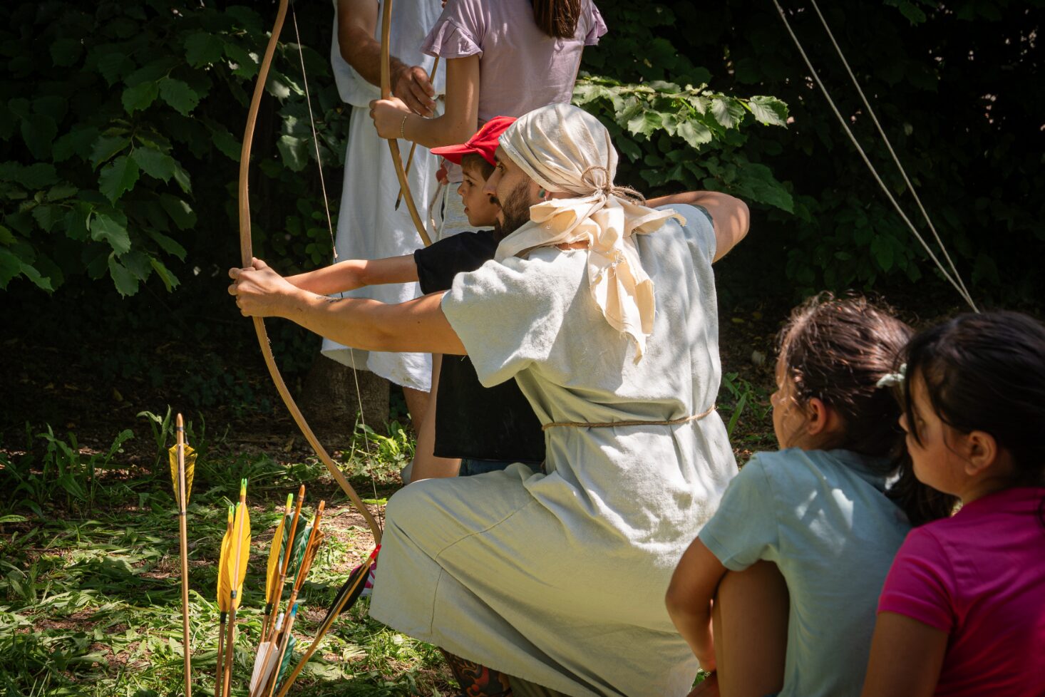 Bronze Age Village Hosts Contemporary Dance and Archery Weekend at Montale Park